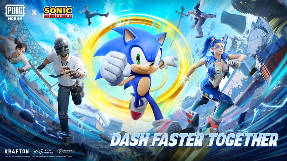 Gotta Go Fast Kolaboration PUBG MOBILE x SONIC Siap Meluncur Di Erangel Oktober 2025!!